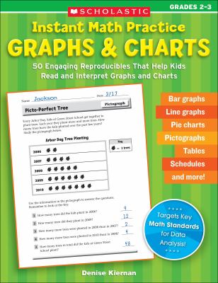 Instant math practice graphs & charts, grades 2-3 : 50 engaging reproducibles that help kids read and interpret graphs and charts