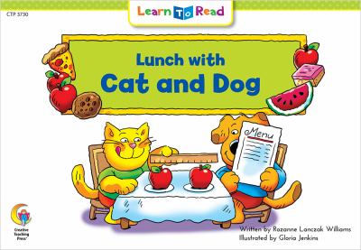 Lunch with cat and dog