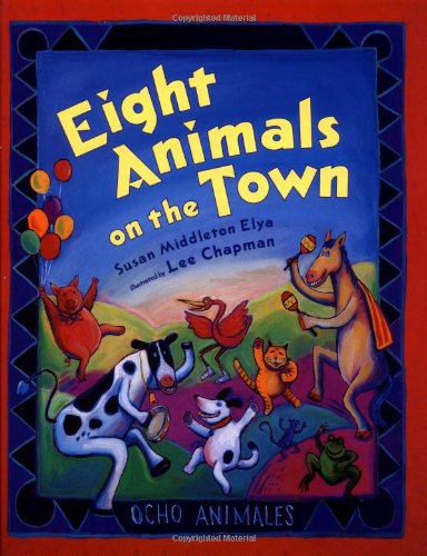 Eight animals on the town