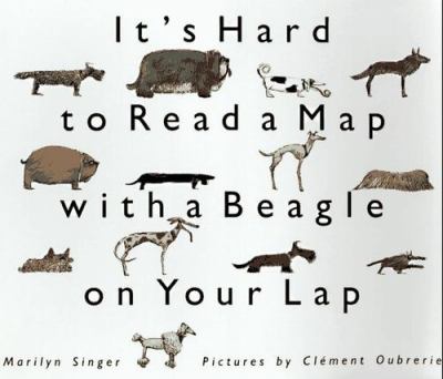 It's hard to read a map with a beagle on your lap