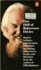One half of Robertson Davies