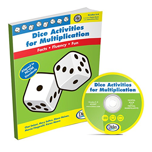 Dice activities for multiplication : facts, fluency, fun