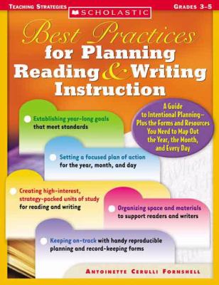 Best practices for planning reading & writing instruction