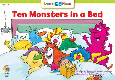 Ten monsters in a bed