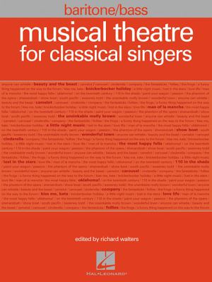 Musical theatre for classical singers. Baritone/bass /
