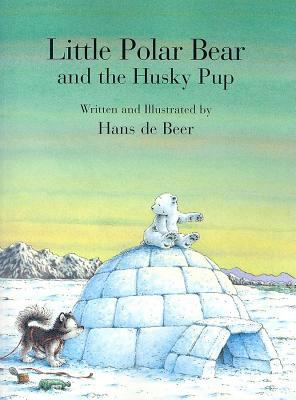 Little Polar Bear and the husky pup
