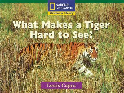 What makes a tiger hard to see?