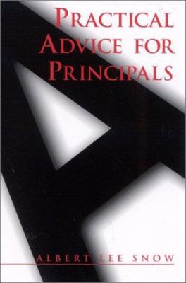 Practical advice for principals