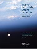 Shaping our schools, shaping our future : environmental education in Ontario schools : report of the Working Group on Environmental Education.