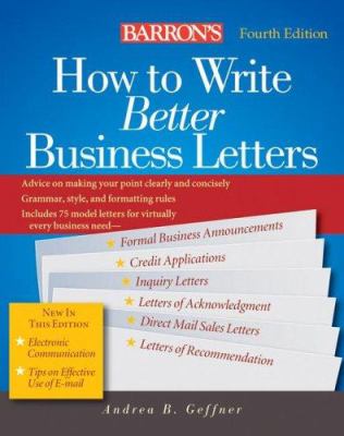 How to write better business letters