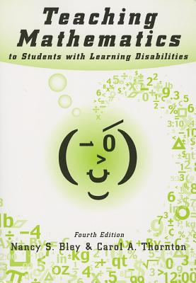 Teaching mathematics to students with learning disabilities