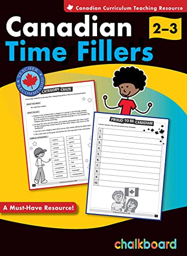 Canadian time fillers, grades 2-3.