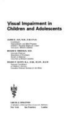 Visual impairment in children and adolescents