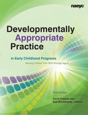 Developmentally appropriate practice in early childhood programs