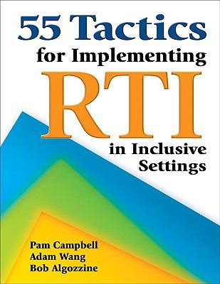 55 tactics for implementing RTI in inclusive settings