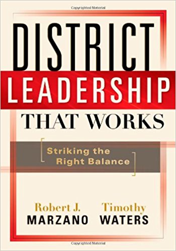 District leadership that works : striking the right balance