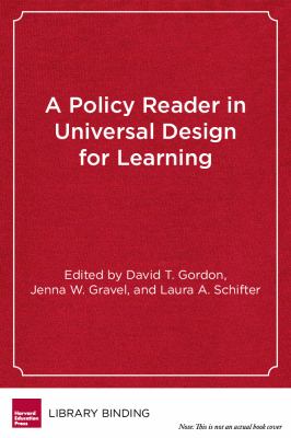 A policy reader in universal design for learning