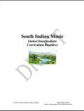 South Indian music : junior/intermediate curriculum resource