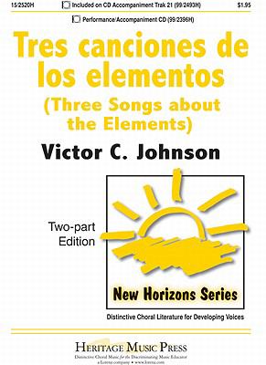 Tres canciones de los elementos : Three songs about the elements