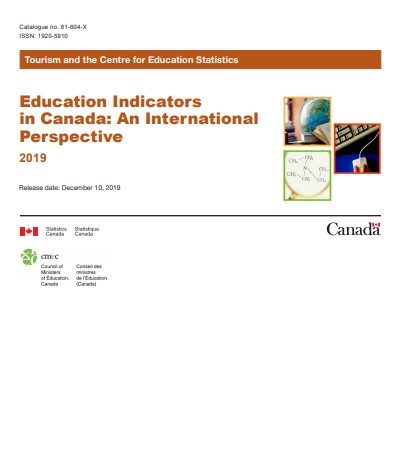 Education indicators in Canada : an international perspective 2019