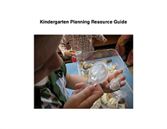 Kindergarten planning resource guide