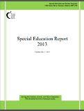 Special education report 2013