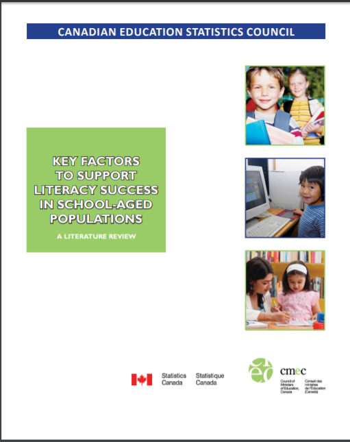 Key factors to support literacy success in school-aged populations : a literature review