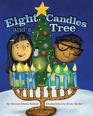 Eight candles and a tree