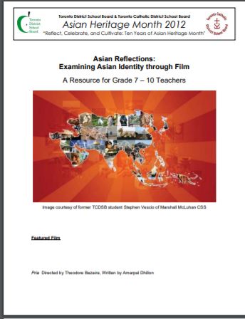 Asian reflections : examining Asian identity through film : a resource for Grade 7-10 teachers