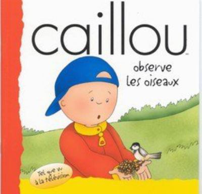 Caillou observe les oiseaux