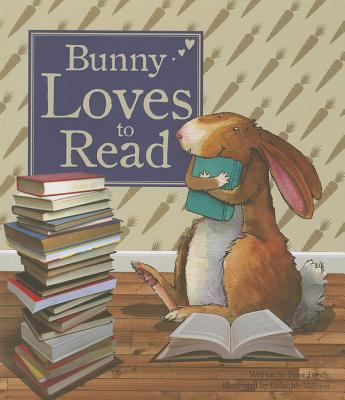 Bunny loves to read