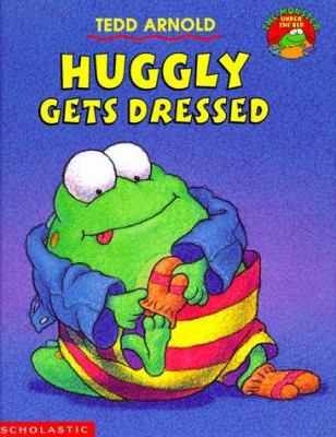 Huggly gets dressed