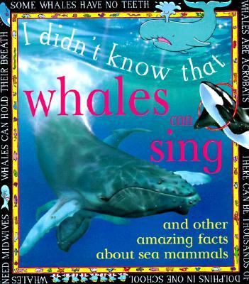 Whales can sing