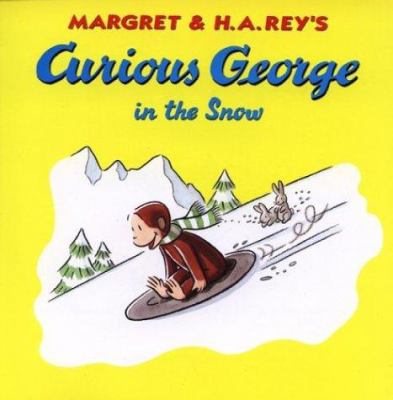 Curious George in the snow