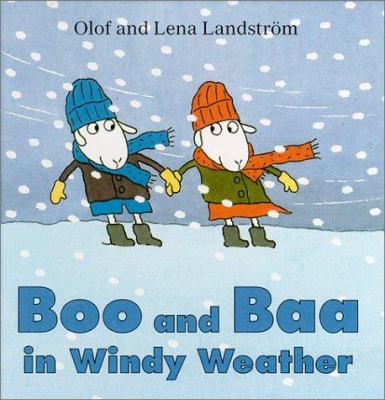 Boo and Baa in windy weather