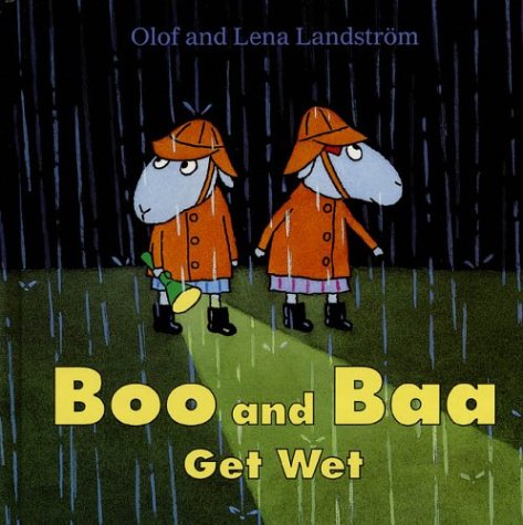 Boo and Baa get wet