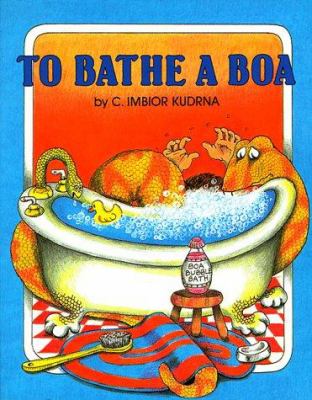 To bathe a boa