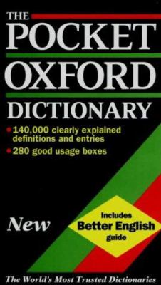 The Pocket Oxford dictionary of current English