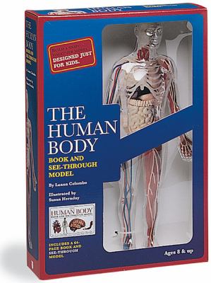 The human body book and see-through model