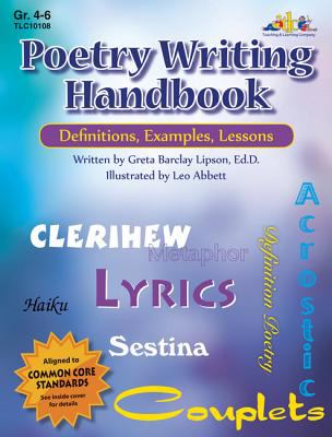 Poetry writing handbook : definitions, examples, lessons