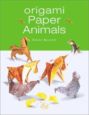 Origami paper animals