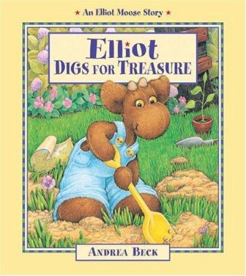 Elliot digs for treasure