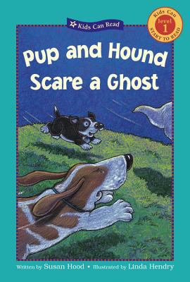 Pup and hound scare a ghost