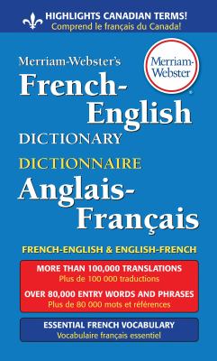 Merriam-Webster's French-English dictionary.