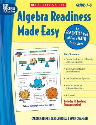 Algebra readiness made easy. : an essential part of every math curriculum. Grades 7-8 :