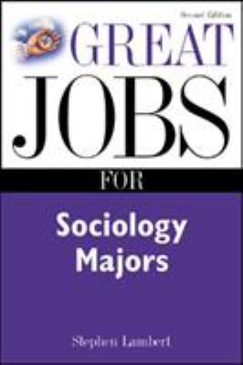 Great jobs for sociology majors