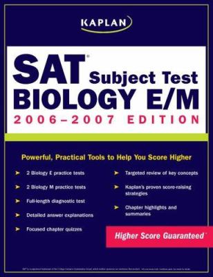 SAT subject test : biology E/M