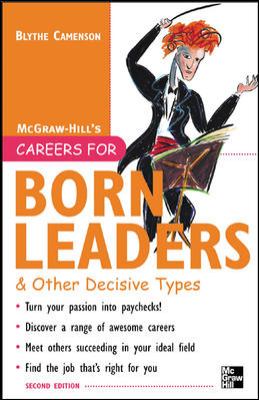 Careers for born leaders & other decisive types