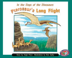 Pterosaur's long flight.