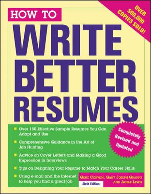 How to write better resumes